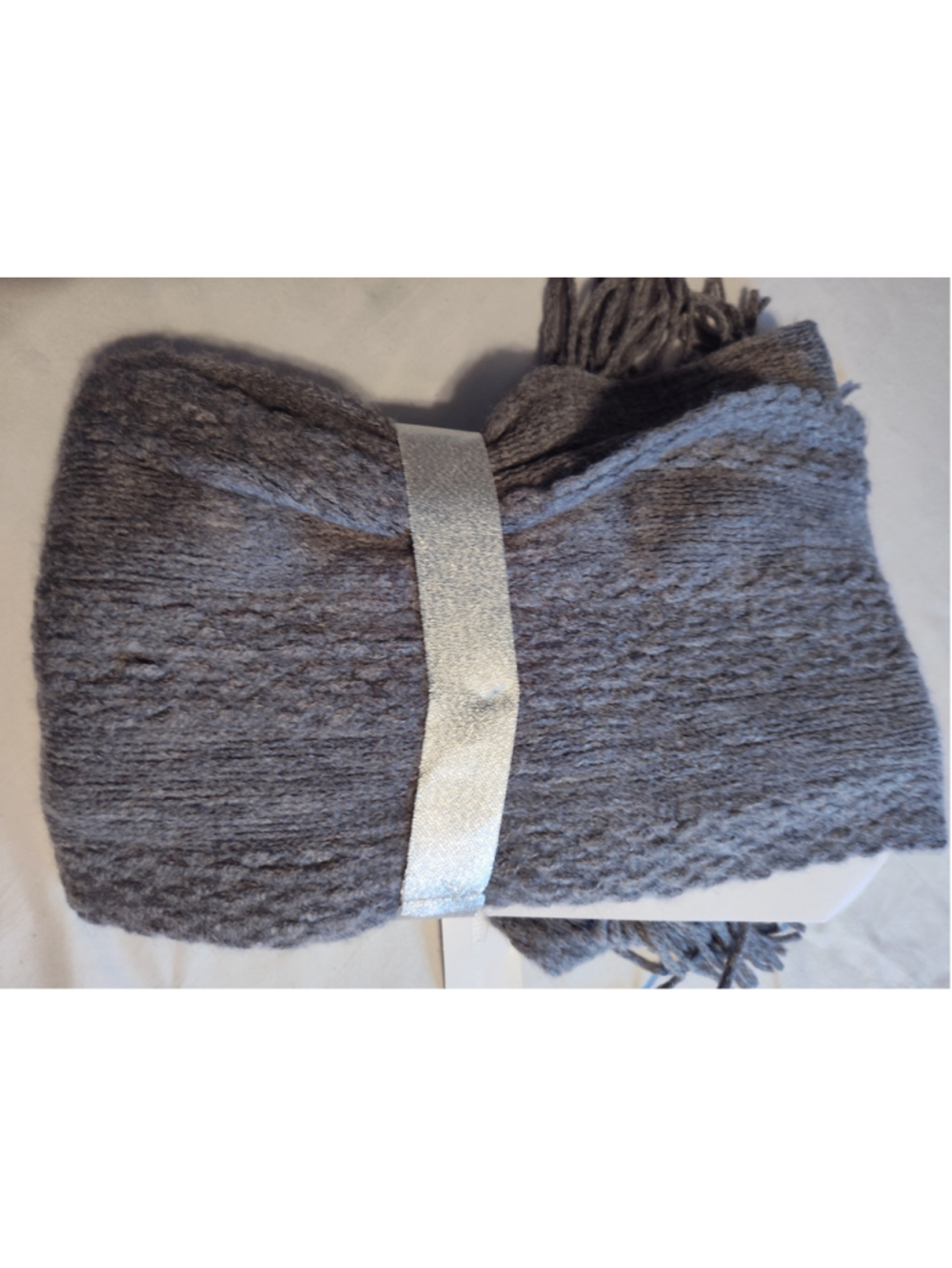 Women's New York & Company Scarf & Glove Set One Size Grey